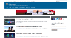 Desktop Screenshot of caddigest.com